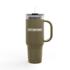 Mantra Insulated Travel Mug - 40oz with Straw