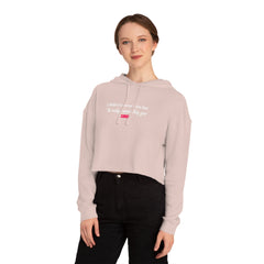 Mantra Women's Cropped Hoodie