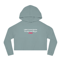Mantra Women's Cropped Hoodie