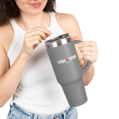 Vibe Tribe Insulated Travel Mug - 40oz with Straw