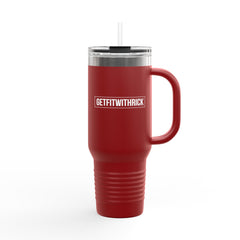 Mantra Insulated Travel Mug - 40oz with Straw